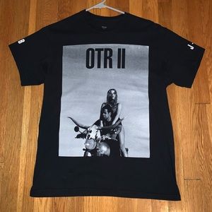 OTR II Jay Z Beyoncé Tour Black Shirt M
